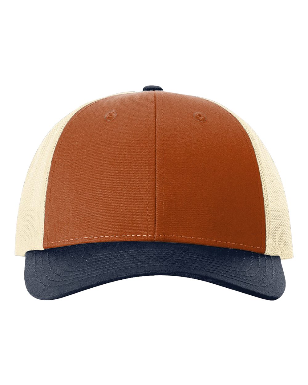 Richardson 115 in Dark Orange/ Birch/ Patriot Blue