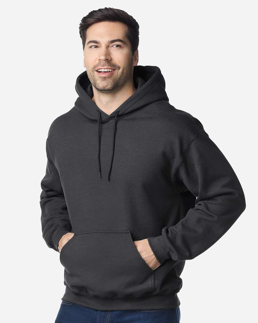 Gildan 18500 in Fan Charcoal Heather