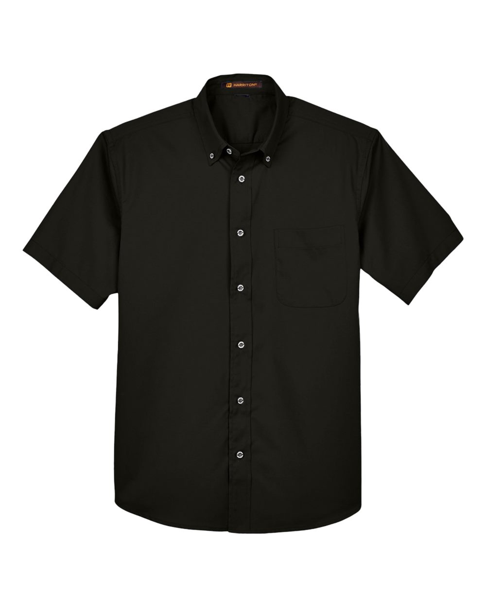 Harriton M500S — Men’s Easy Blend™ Short-Sleeve Twill Shirt