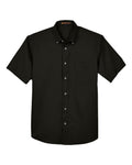 Harriton M500S — Men’s Easy Blend™ Short-Sleeve Twill Shirt