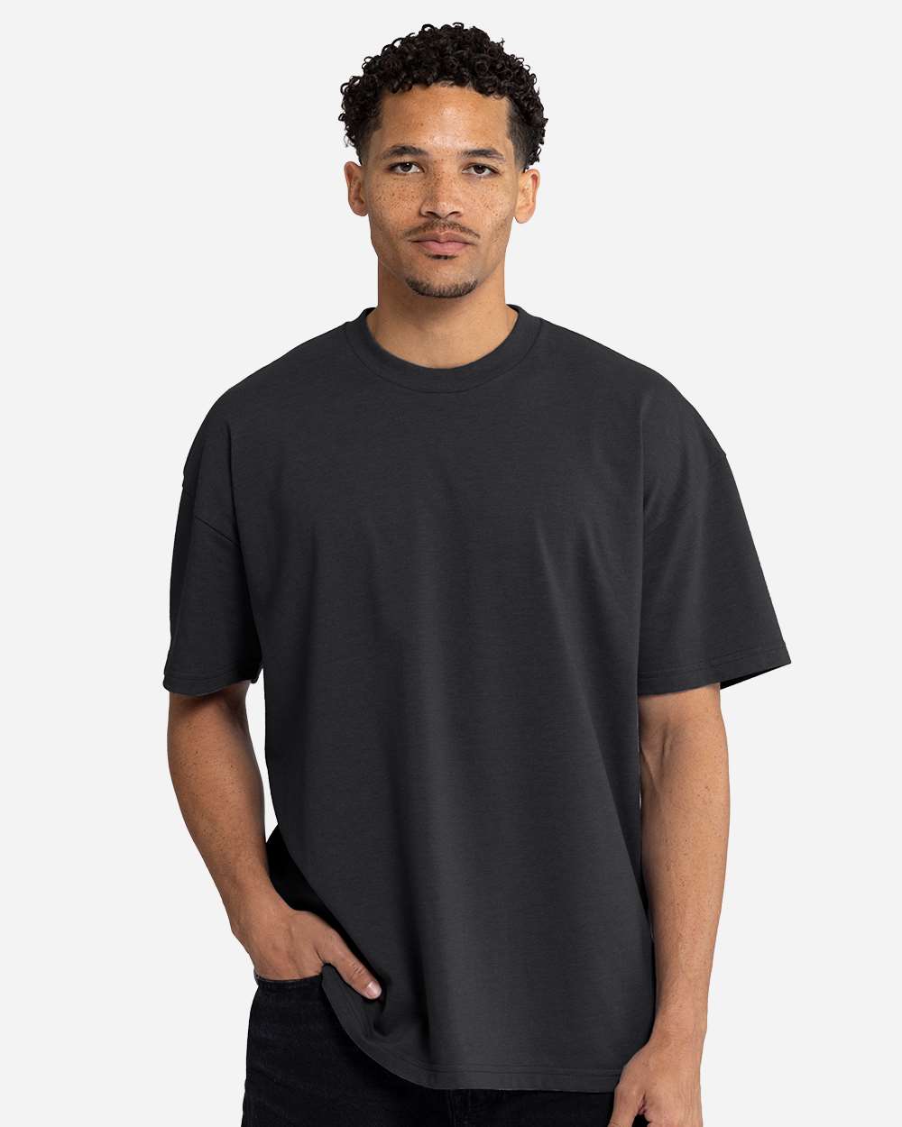 Next Level 7200 in Heather Graphite Black