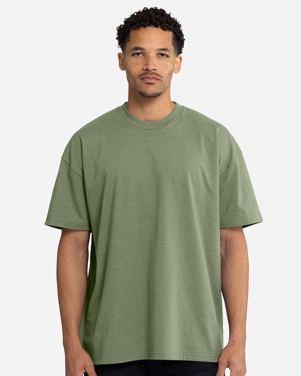 Next Level 7200 in Heather Light Olive