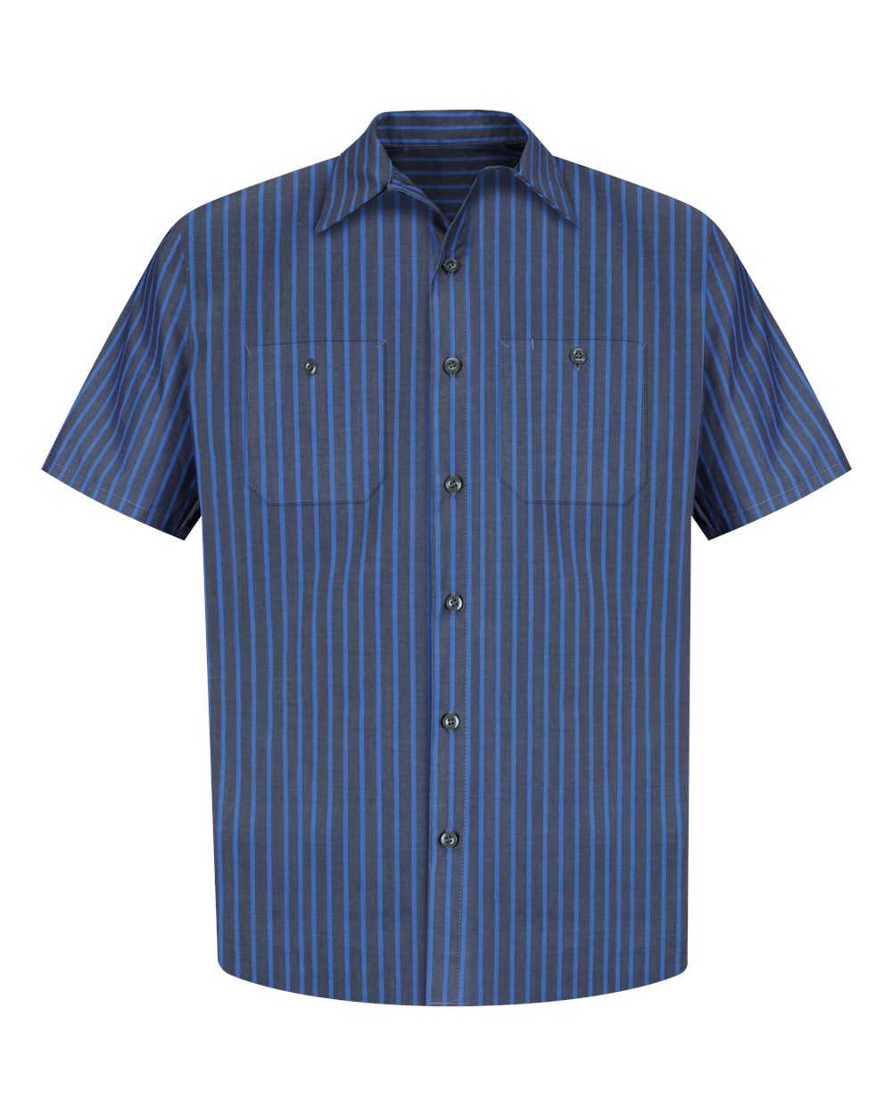 Red Kap SP24 in Grey/ Blue Stripe