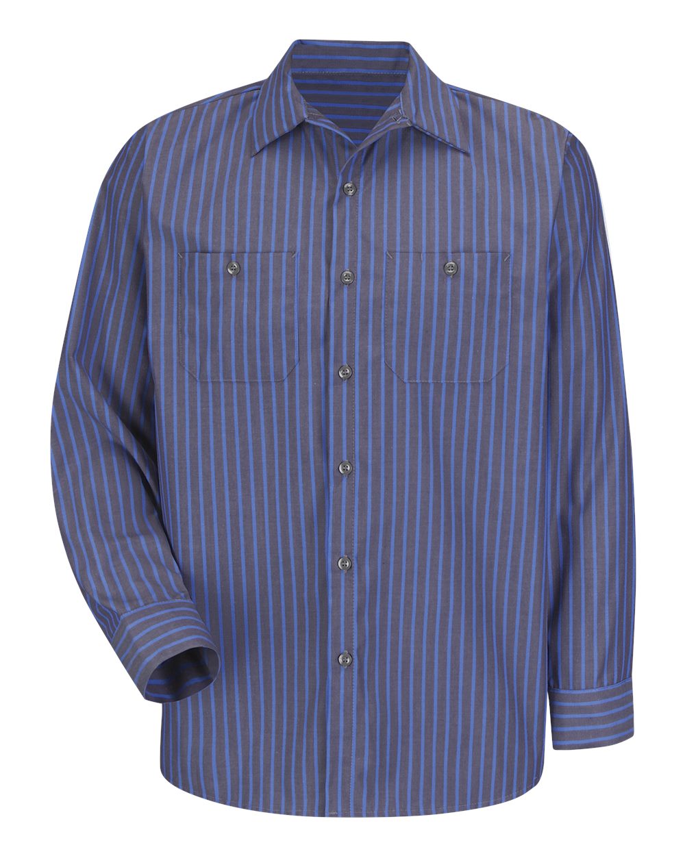 Red Kap SP14 in Grey/ Blue Stripe