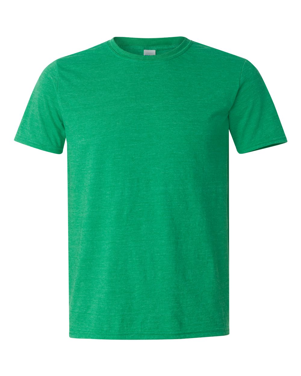 Gildan 64000 in Heather Irish Green