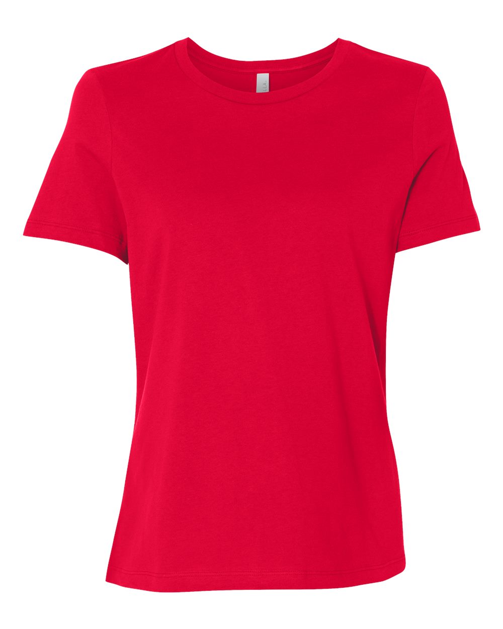 BELLA + CANVAS 6400 in Red