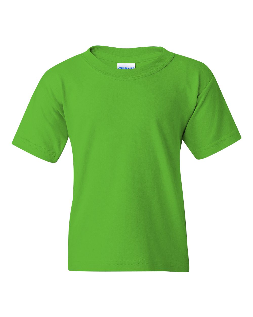 Gildan 5000B in Electric Green