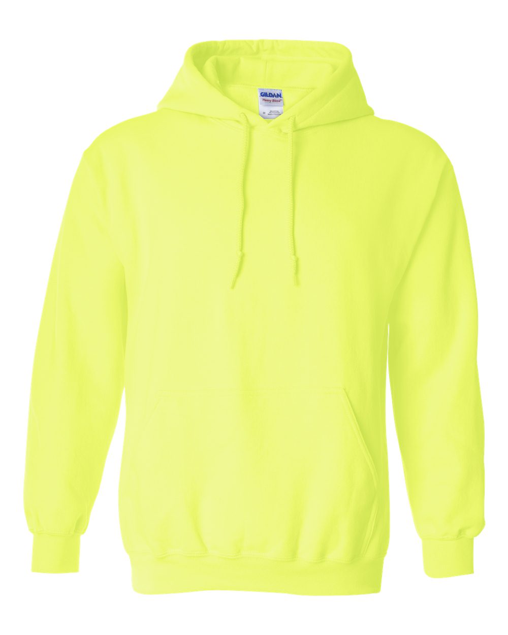 Gildan 18500 in Safety Green