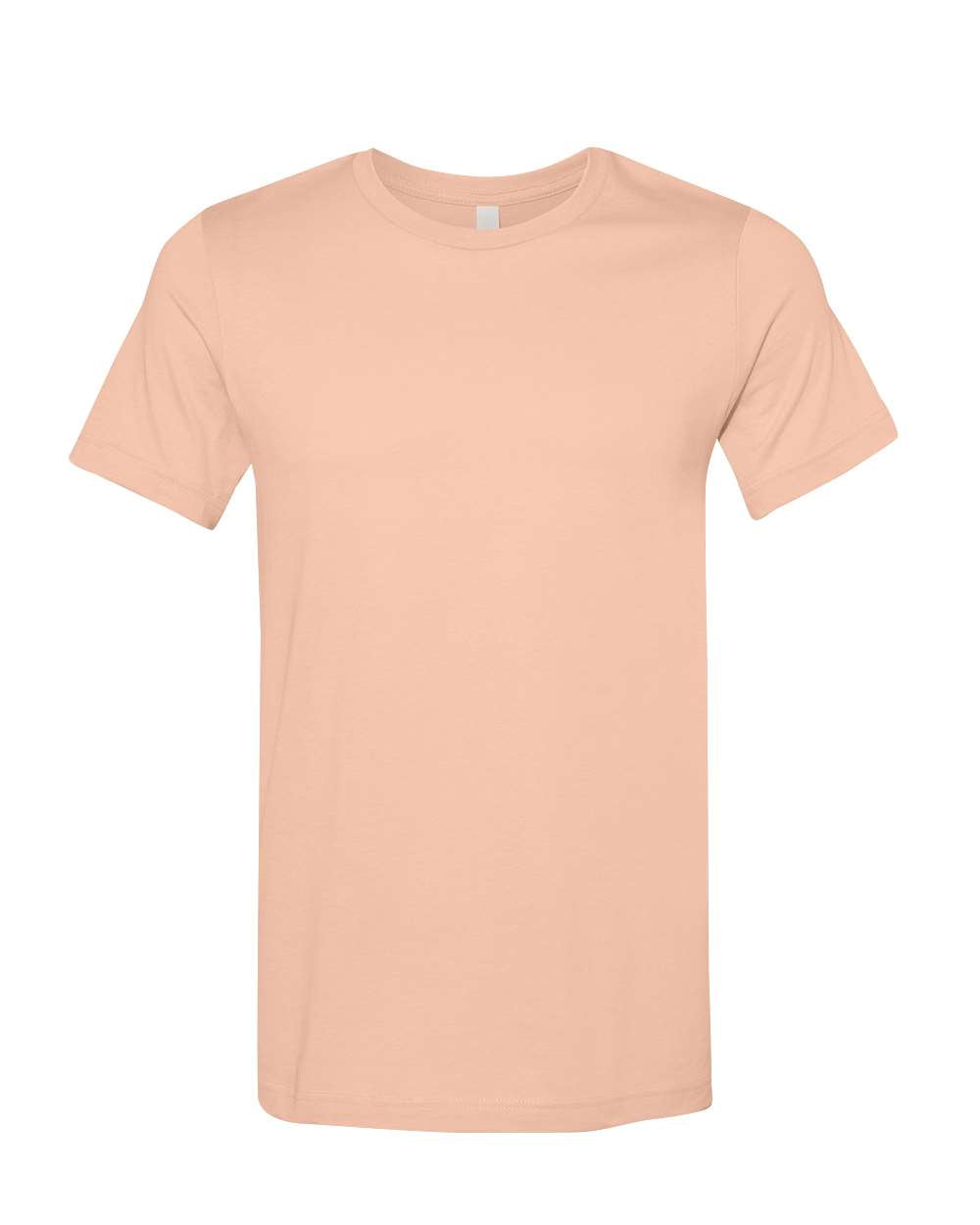 BELLA + CANVAS 3001 in Peach