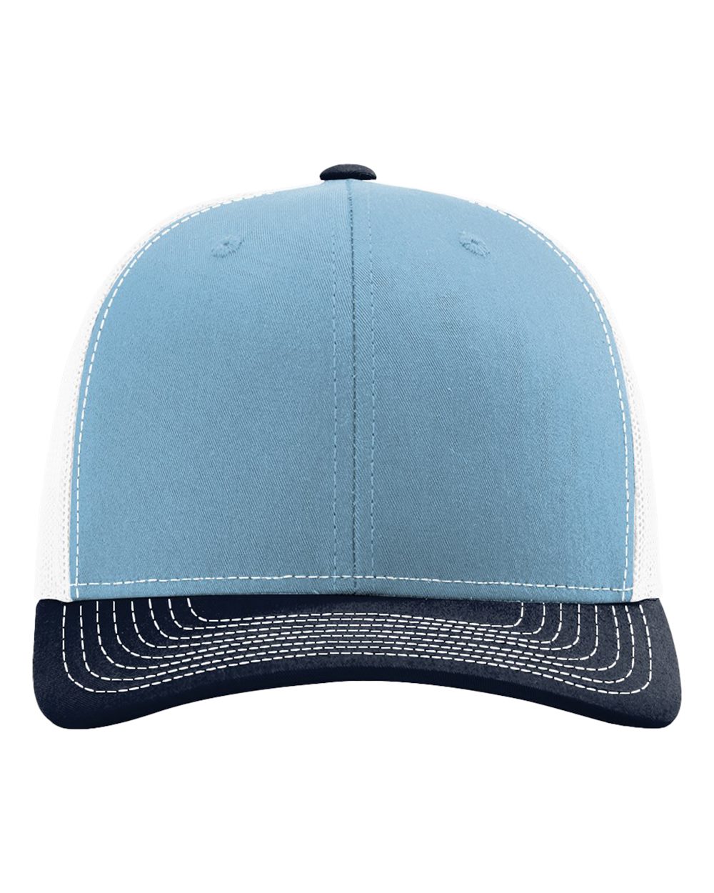 Richardson 112 in Columbia Blue/ White/ Navy