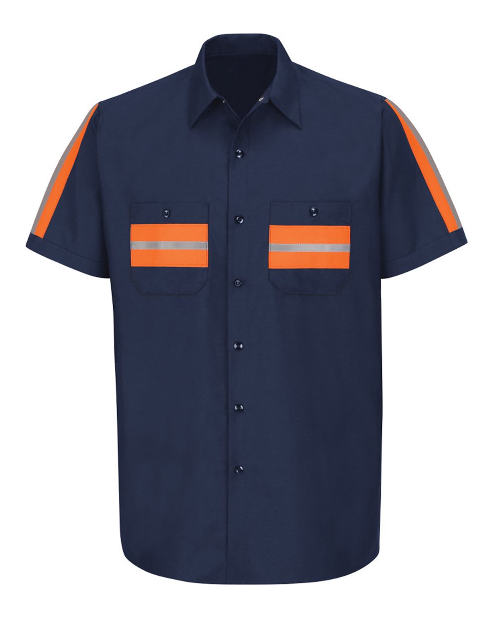 Red Kap SP24E in Navy/ Orange Trim