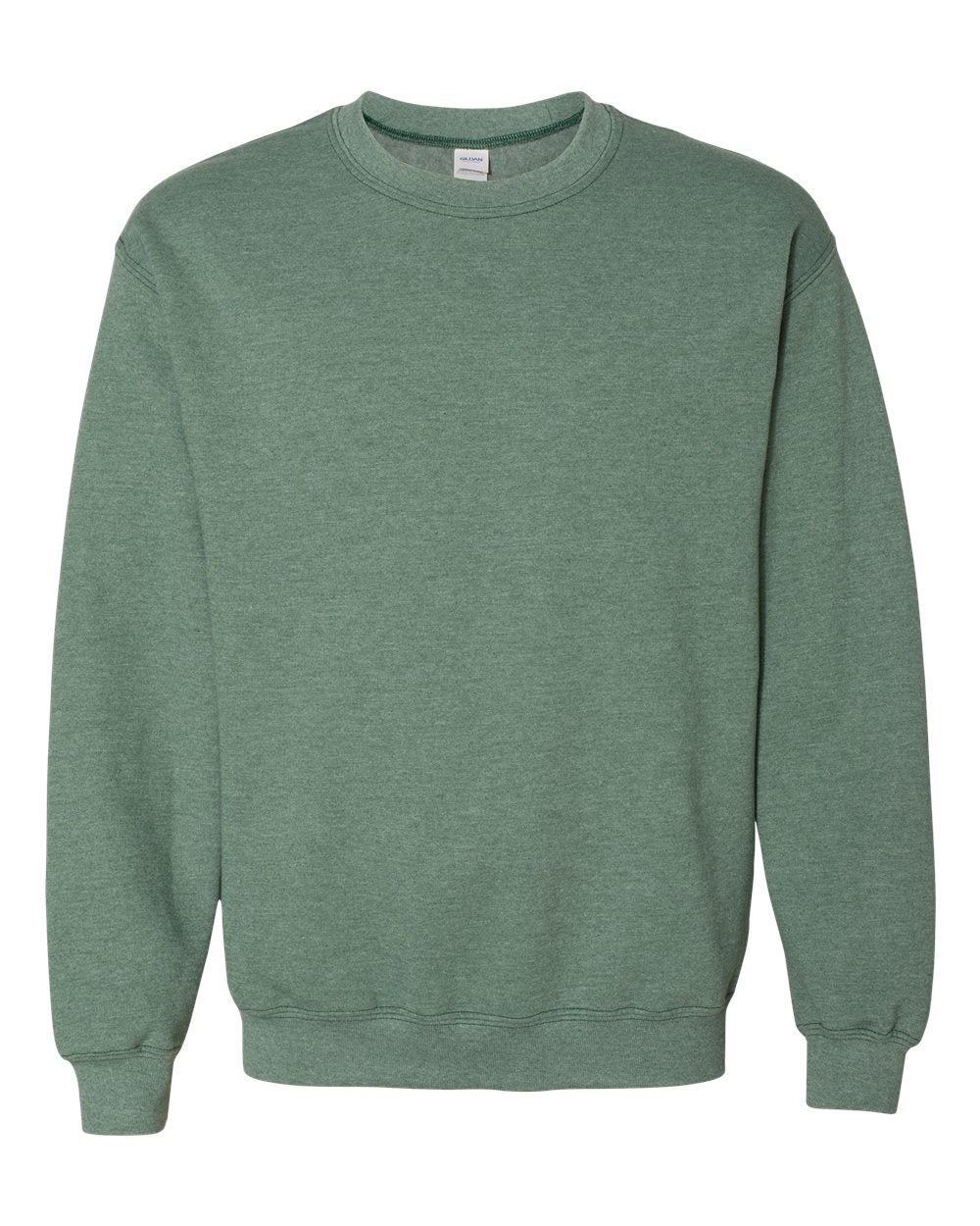 Gildan 18000 in Heather Dark Green