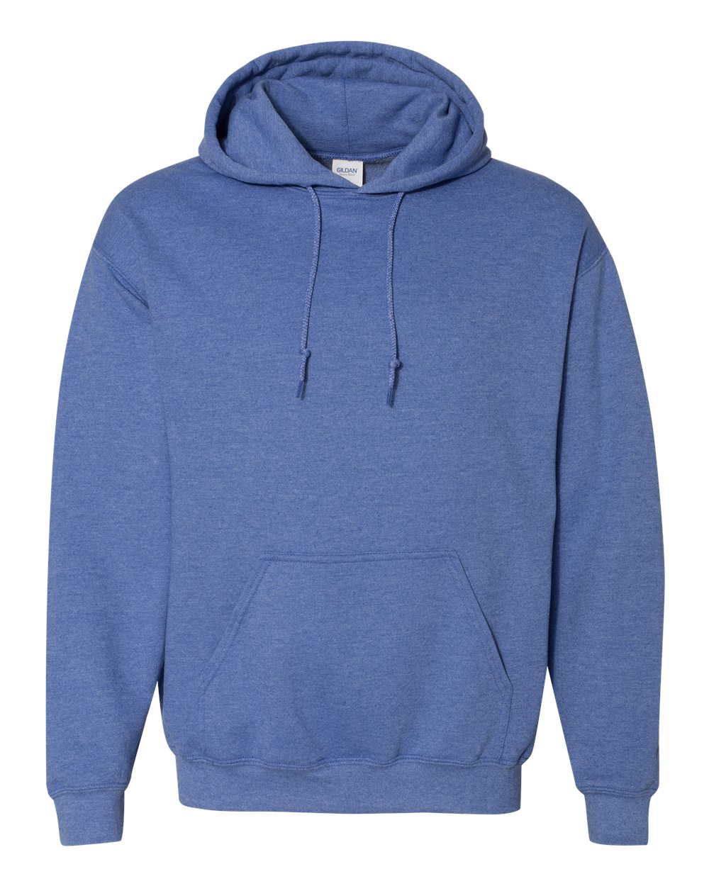 Gildan 18500 in Heather Deep Royal