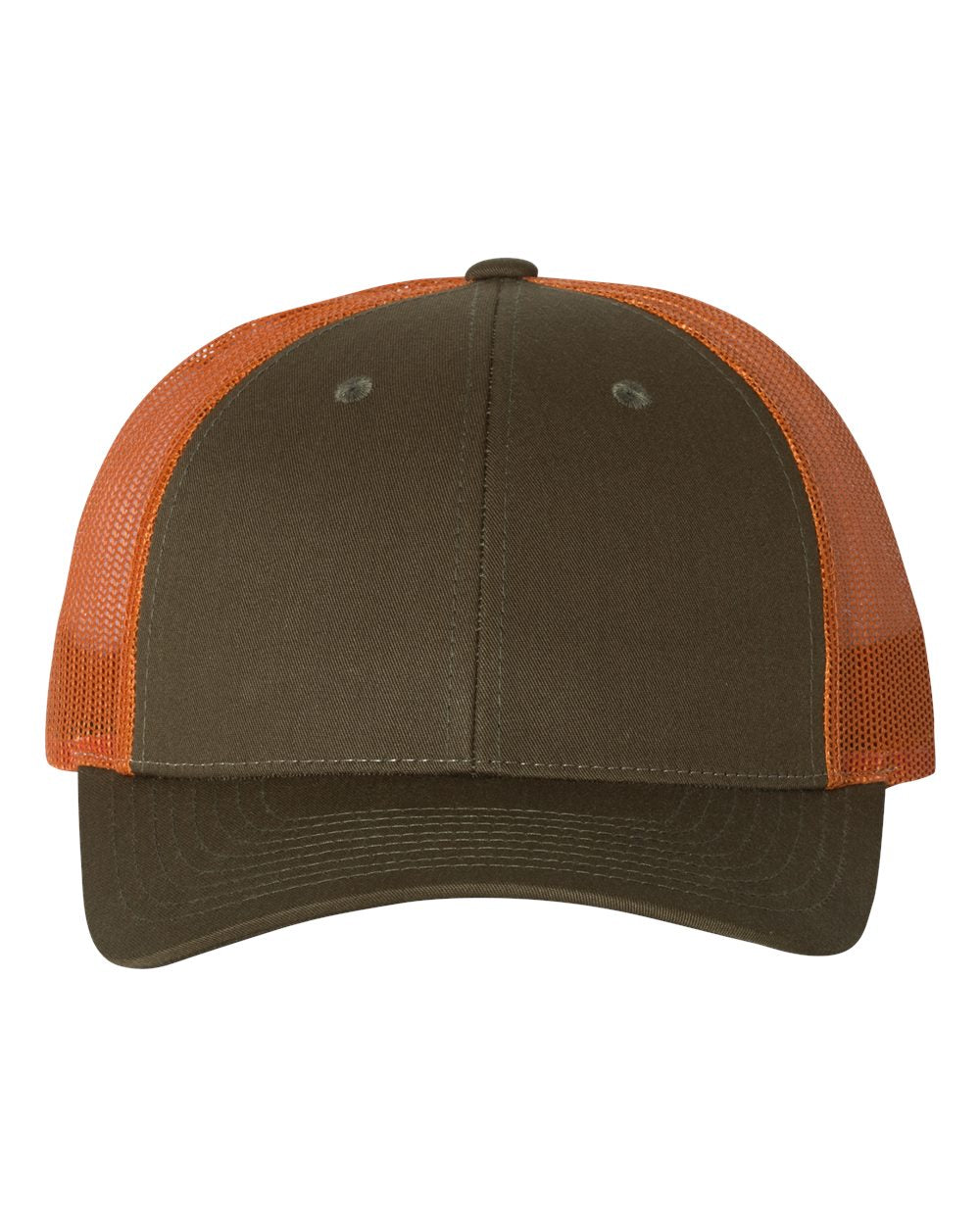 Richardson 115 in Dark Loden/ Jaffa Orange