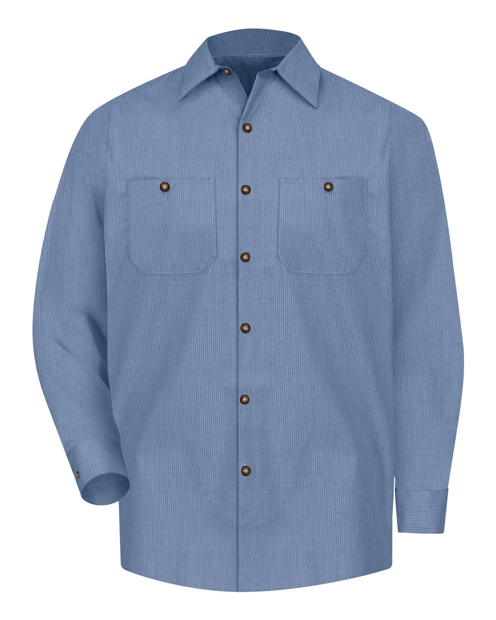 Red Kap SP14 in Denim Blue Microcheck