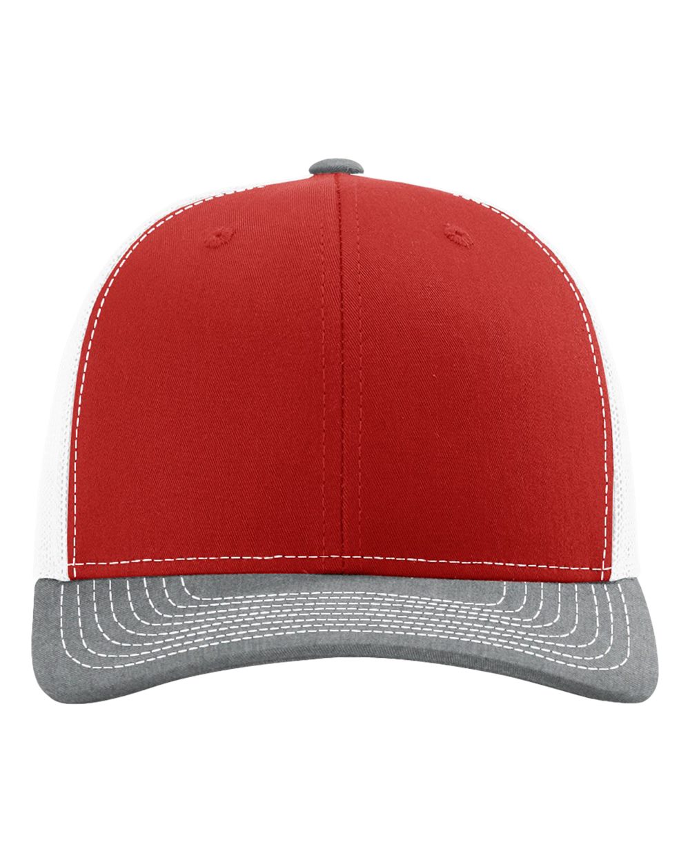 Richardson 112 in Red/ White/ Heather Grey