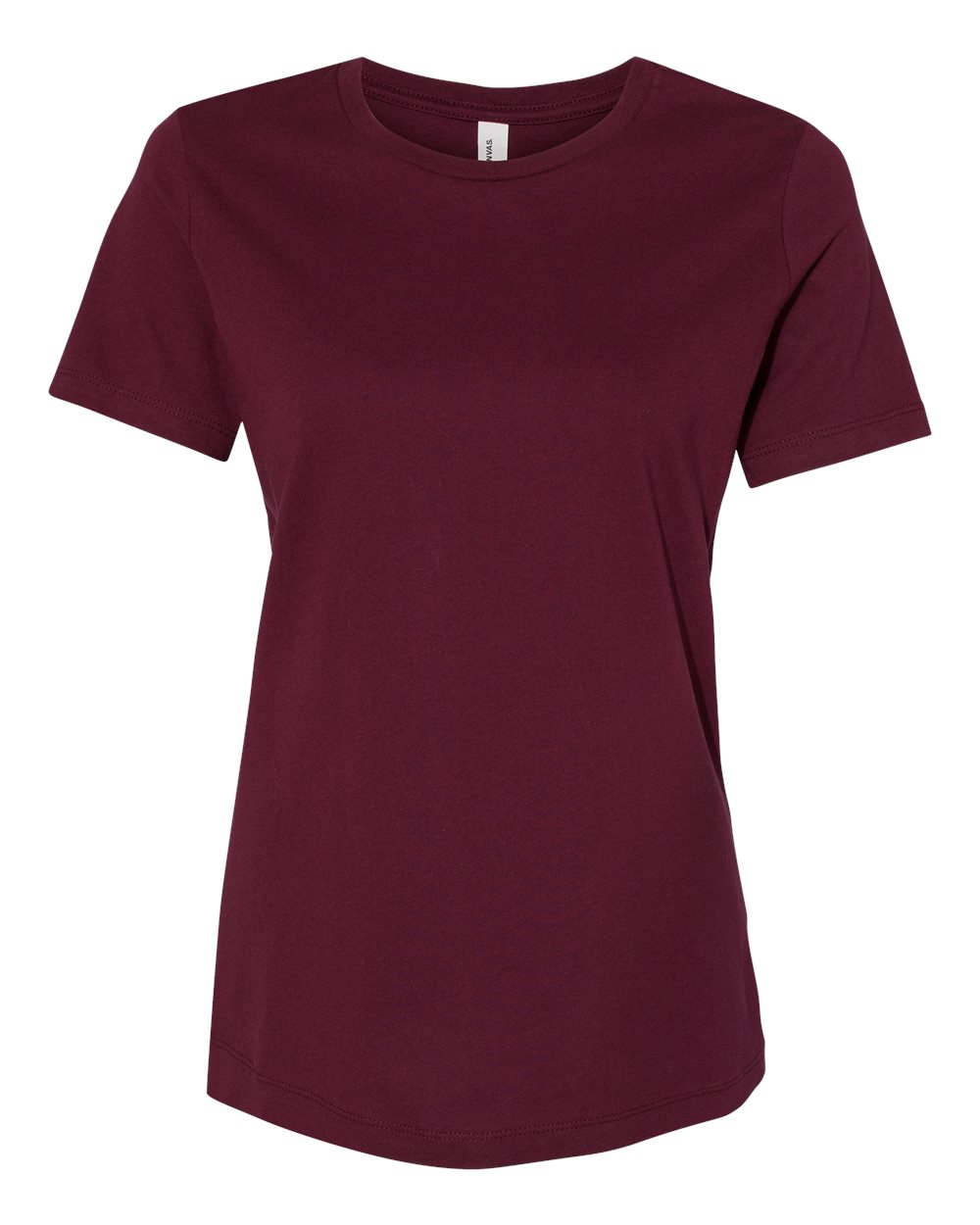 BELLA + CANVAS 6400 in Maroon