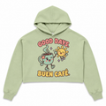 Good Days, Buen Café Cropped Hoodie flat